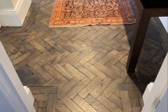 Antique Parquet Flooring – Black Smoked Oak Tone Antique Parquet Flooring – Black Smoked Oak Tone