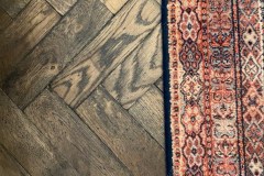 Antique Parquet Flooring – Black Smoked Oak Tone