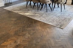 Antique Parquet Flooring – Black Smoked Oak Tone Antique Parquet Flooring – Black Smoked Oak Tone