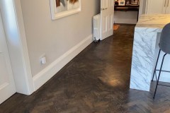 Antique Parquet Flooring – Black Smoked Oak Tone