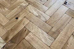 Solid Parquet Flooring - Antique Oak Herringbone Solid Parquet Flooring - Antique Oak Herringbone