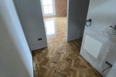 Solid Parquet Flooring - Antique Oak Herringbone Solid Parquet Flooring - Antique Oak Herringbone