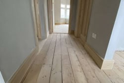 Solid Plank Flooring - Dark Jacobean Tone Solid Plank Flooring - Dark Jacobean Tone