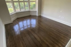 Solid Plank Flooring - Dark Jacobean Tone Solid Plank Flooring - Dark Jacobean Tone