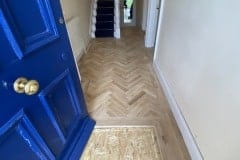 Solid Tradition Parquet Flooring with Solid Oak Steps Solid Tradition Parquet Flooring with Solid Oak Steps