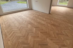 Solid Herringbone Parquet Flooring in Co Kildare
