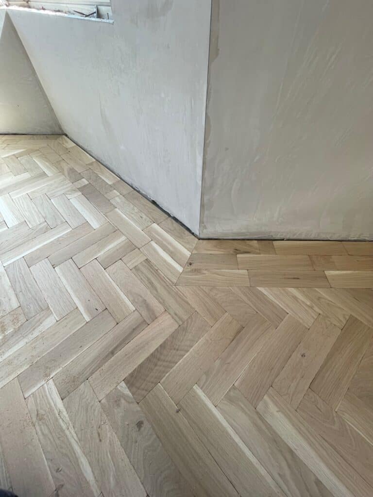 Parquet Flooring - Glue Installation