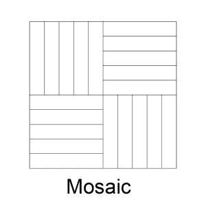 Mosaic Parquet Flooring