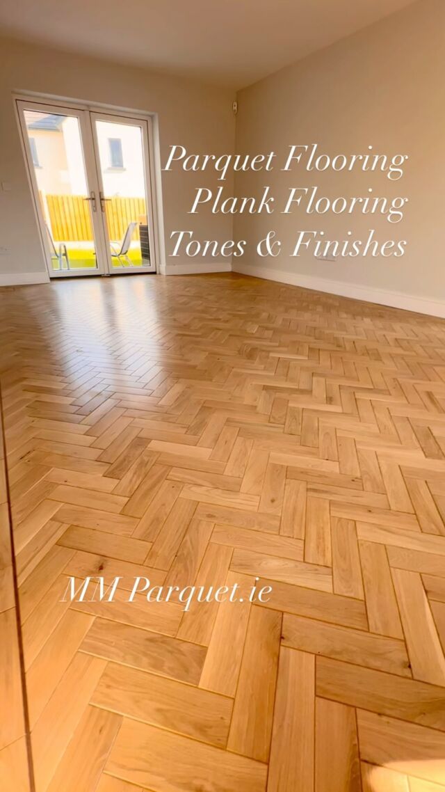 Range of designs and finishes of parquet flooring and plank flooring supplied and fitted all over the greater Leinster area . Border details and classic colour tone available #solidparquetflooring #parquetflooringdublin #parquetflooringkilkenny #parquetflooringwexford #parquetflooringkildare #tumbledparquetflooring #parquetflooringwaterford